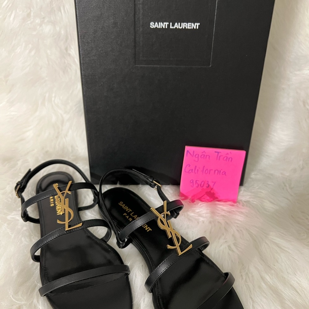 Saint Laurent Sandals Black size 37